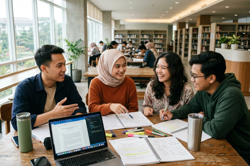 Seni Keseimbangan: Menavigasi Akademik, Sosial, dan Personal Life di Tengah Hiruk Pikuk Kuliah